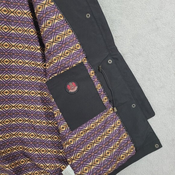 NEW Pendleton Womens S Black Hooded Parka Windbreaker Coat - Picture 10 of 11